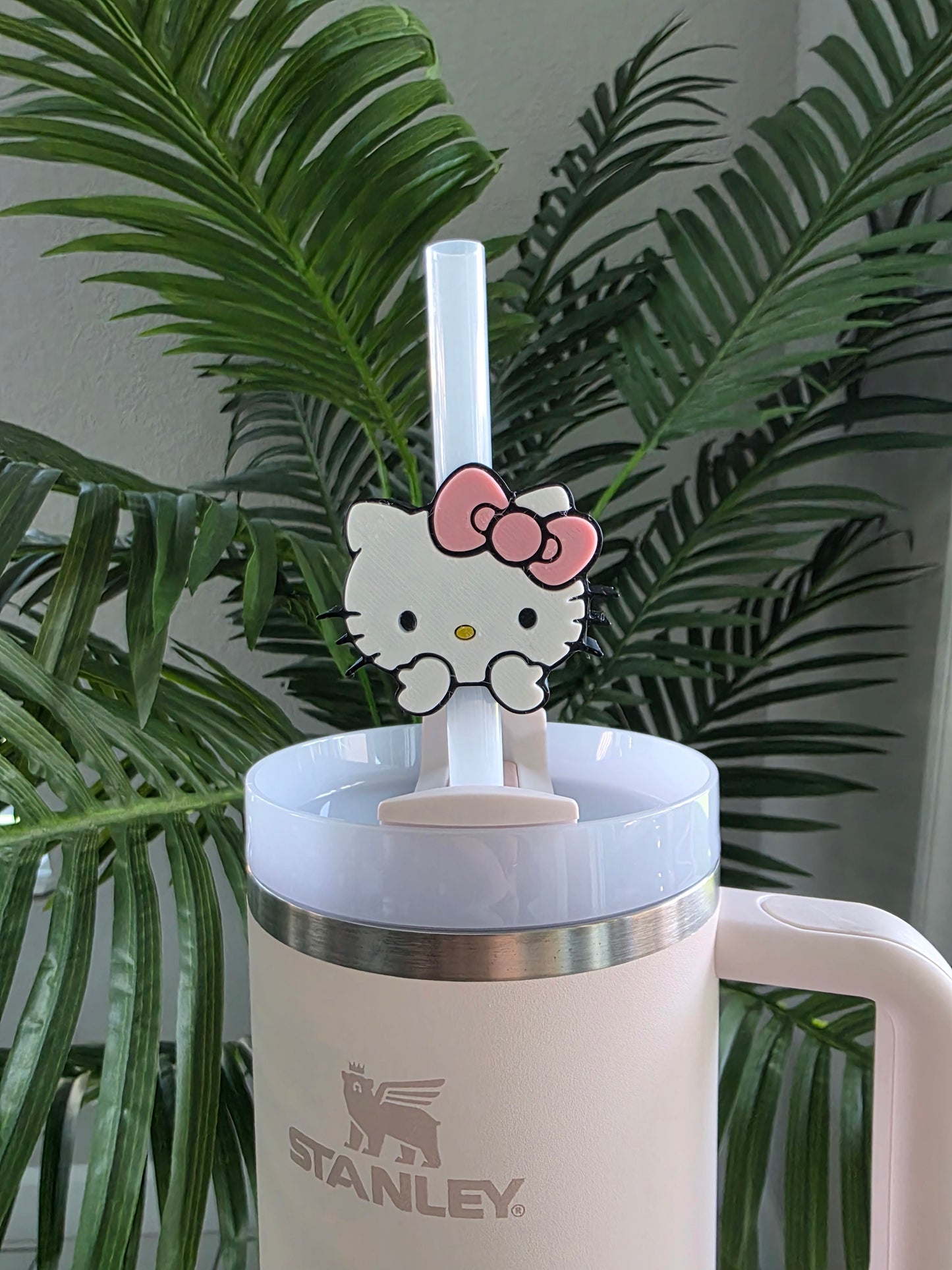 Hello Kitty 3D Straw Toppers